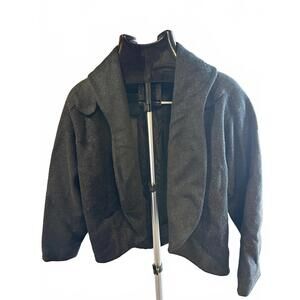 Vintage SEAL 1950s Wool & Seal Fur Cropped Coat